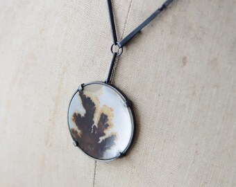 Plenitude Dendritic Agate necklace