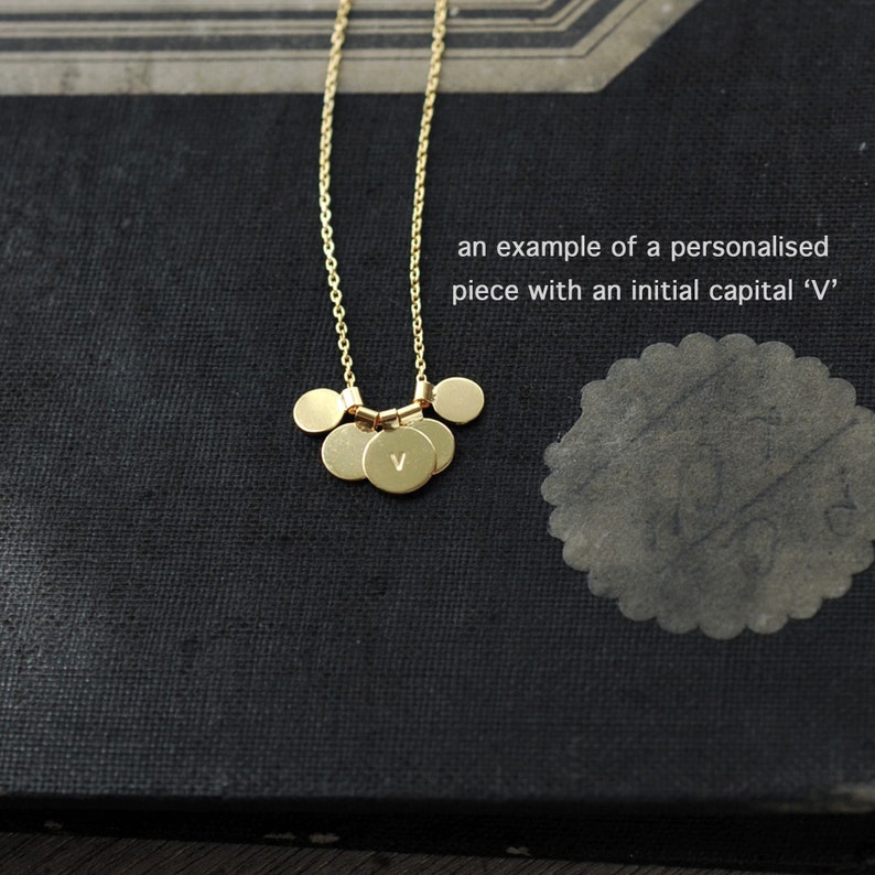 Sequins Galore in Silver or 18kt gold-plated necklace image 9