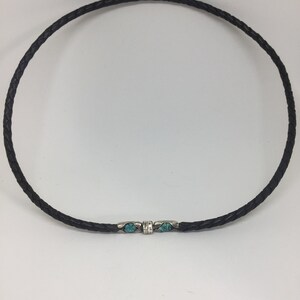 Leather cord necklace with magnetic clasp Clearance