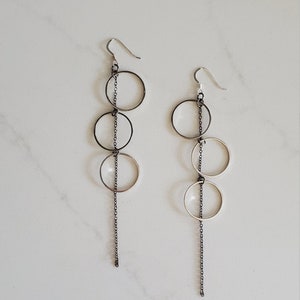 Falling Bubbles Earrings image 1