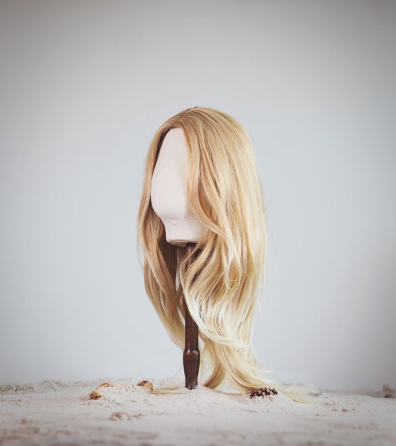 Mix human and synthetic hair wig Attract | Human Hair/Synthetic Blend Lace Front Wig (Mono  main image 4
