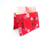 Kokeshi Business card case id card case card holder credit card case cute case - Gift For Her