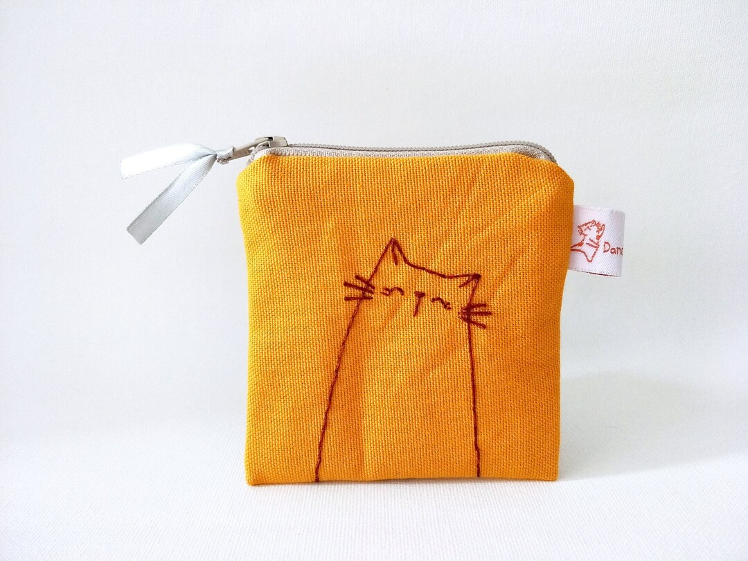 Coin Pouch Cat Coin Pouch Pouch Cute Cat Pouch Cute Pouch Etsy