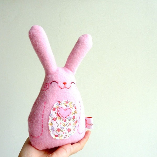 Bunny Miniature, Easter Rabbit, Easter Bunny, Office Decor, Plush Bunny, Bunny Softie, Rabbit Decor - Gift For Kids