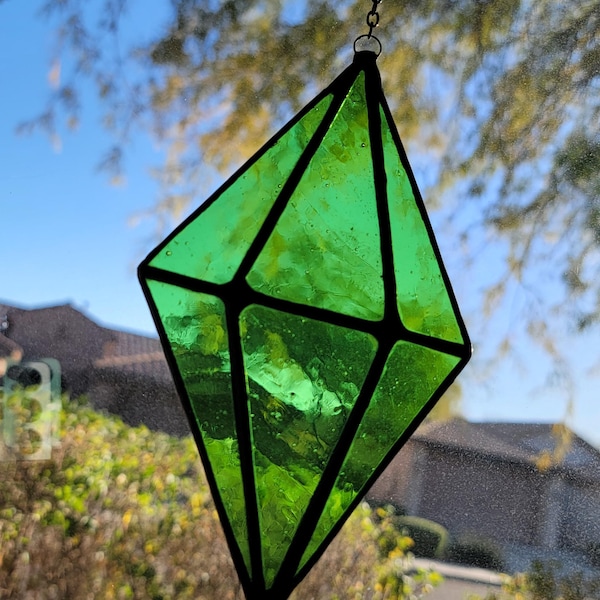 Sims Plumbob Suncatcher