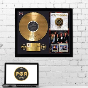 Whitesnake Gold Record – Framed Vinyl Gift – Rock Wall Art Decor