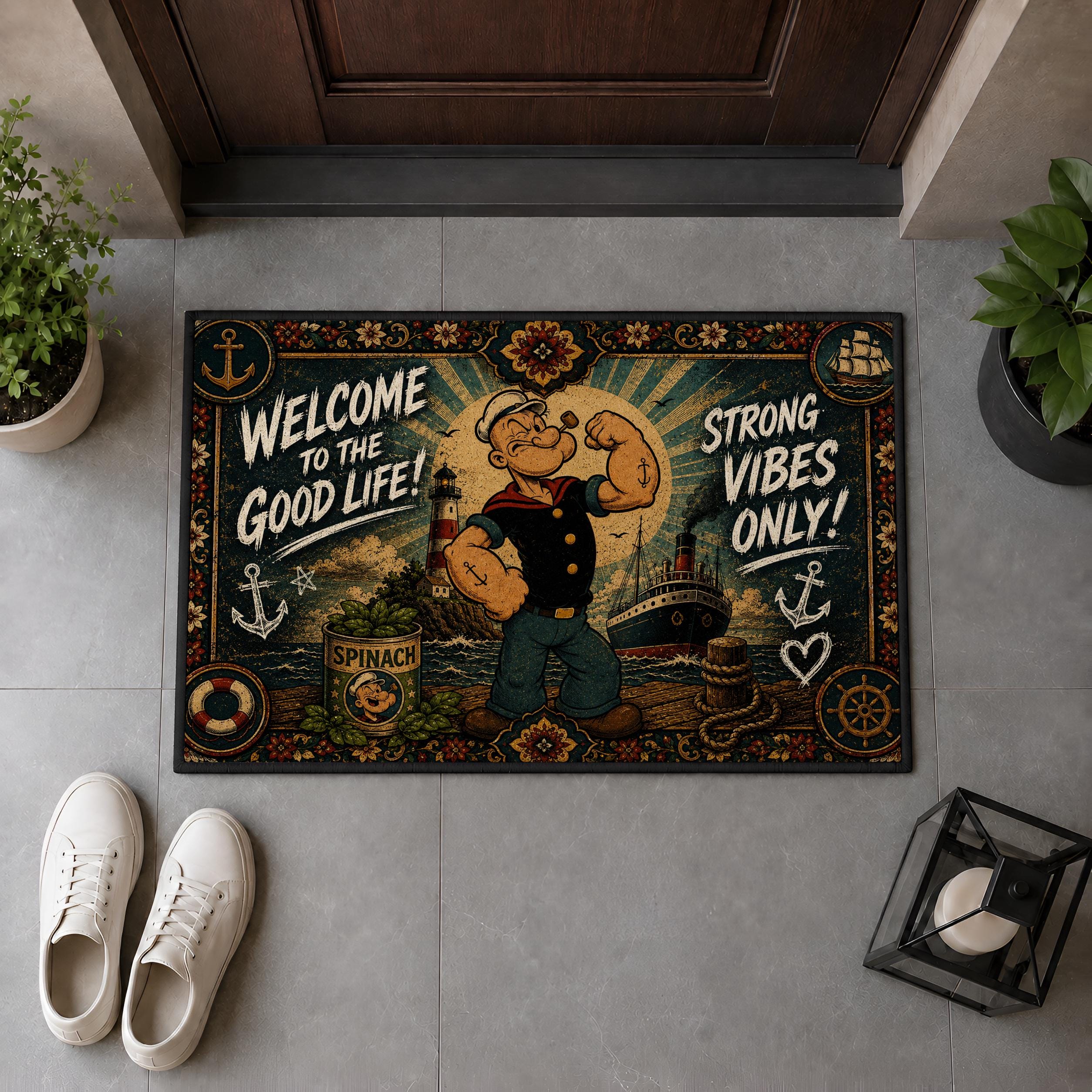 Popeye Rug - Etsy