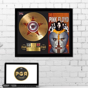 Pink Floyd Gift – Framed Gold Record – Dark Side of the Moon Art