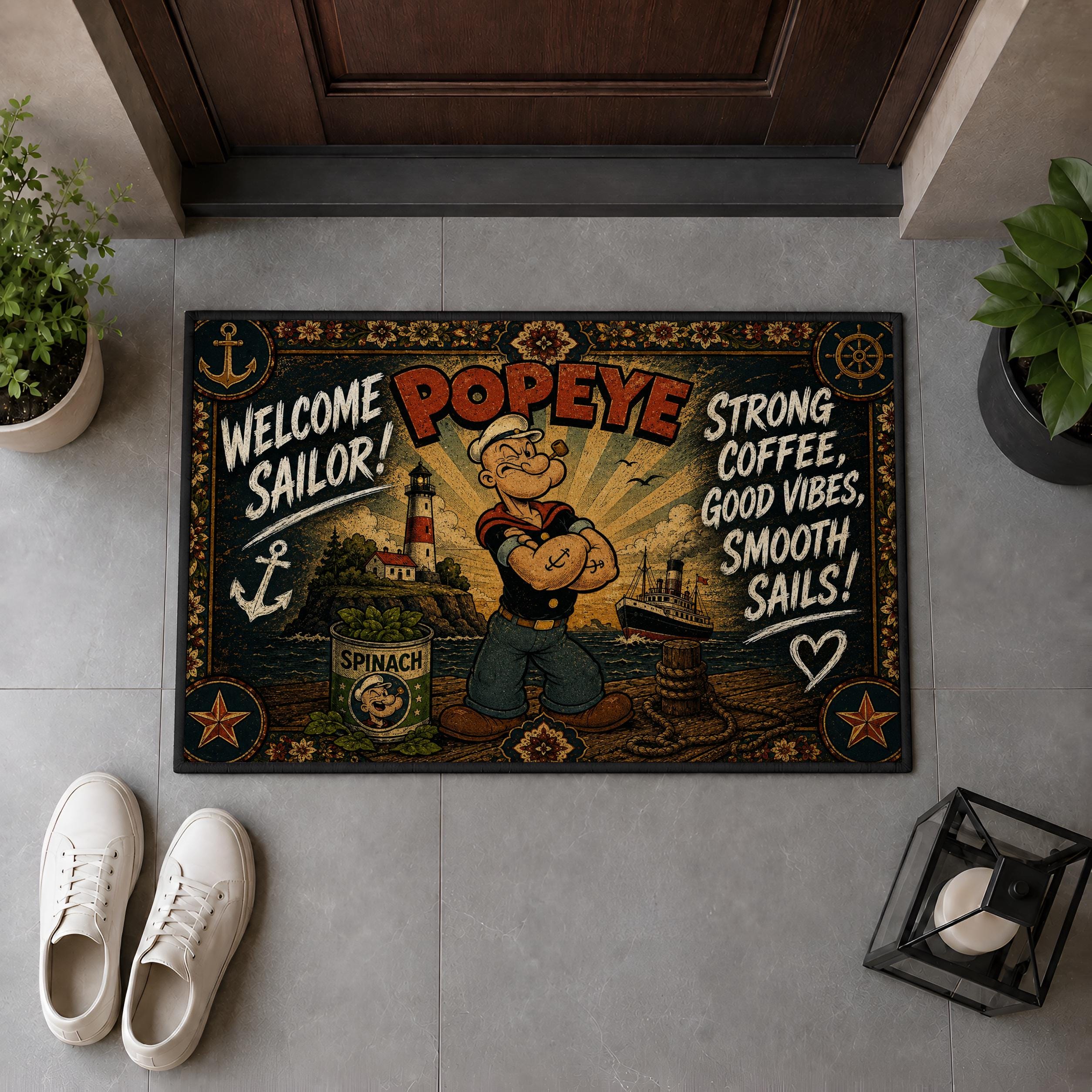 Popeye Rug - Etsy