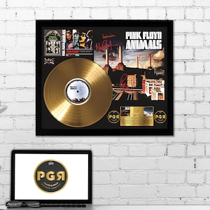 Pink Floyd Gift – Framed Gold Record – Dark Side Album Wall Art