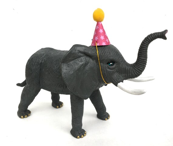Roblox Elephant Hat Elephant Plastic Animal Cake Topper Or Decoration Etsy
