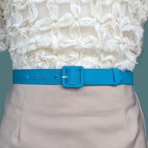 1 inch Custom Fabric Belt with Covered Buckle