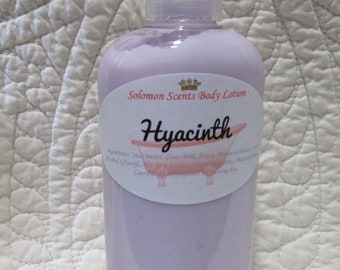 Hyacinth Shea Butter Goats Milk Honey Lotion