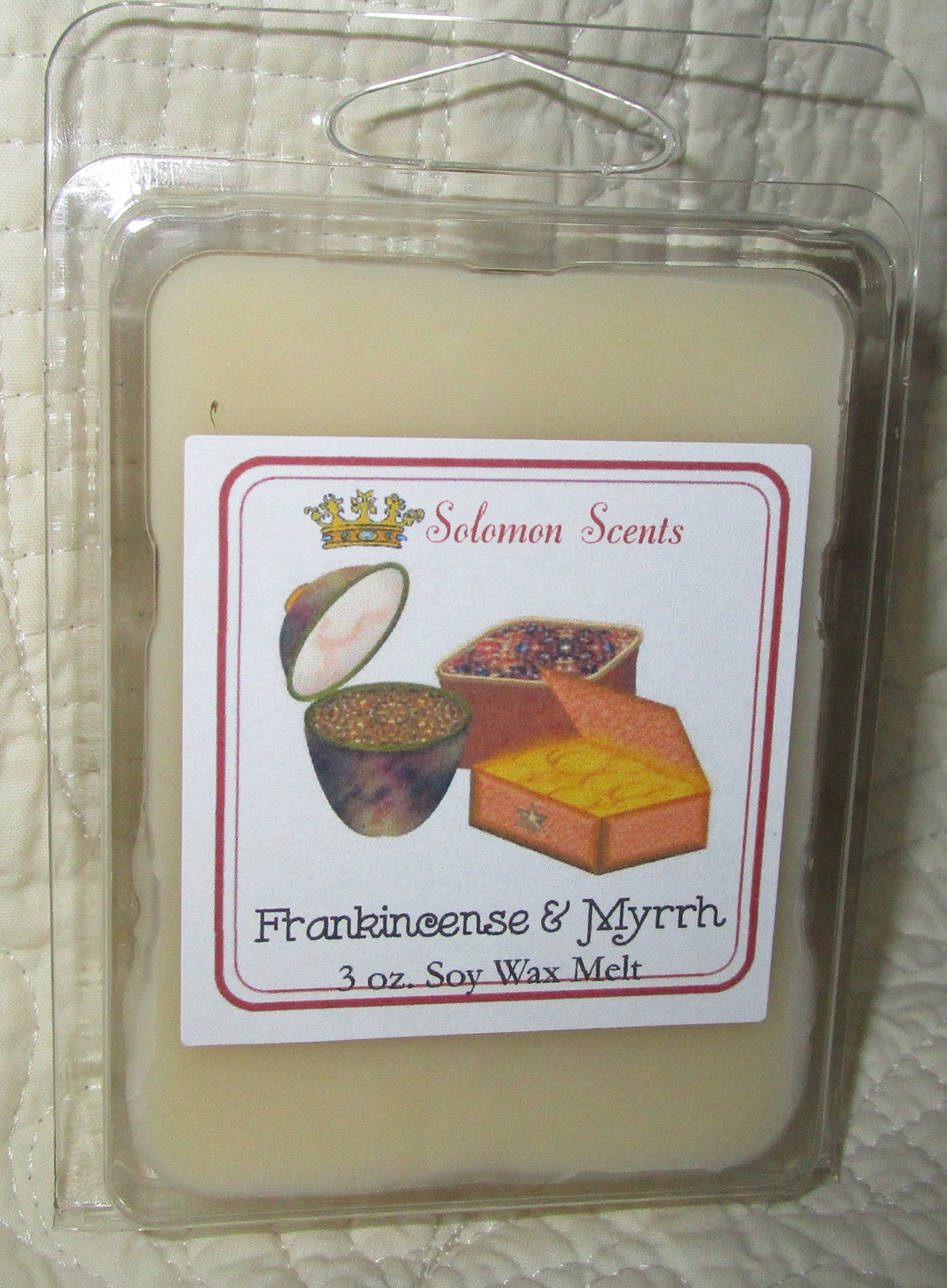 Frankincense & Myrrh Soy Wax Melt Etsy
