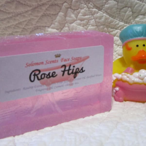 Facial Rose Soap Etsy