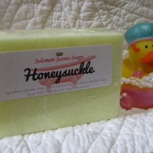 Honeysuckle Shea Butter & Goats Milk Soap