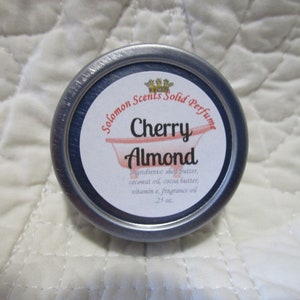 Cherry Almond Solid Perfume