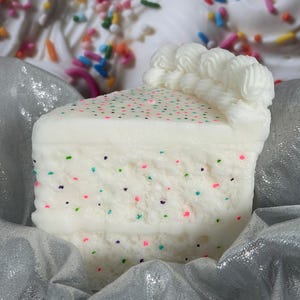 Birthday Cake Soap - Handmade Soap, Fun Soap, Kids Soap, Gift Soap, Cake Soap  - 14oz