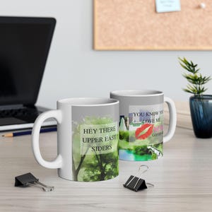 Gossip Girl XOXO Ceramic Mug, (11oz, 15oz)