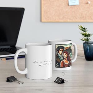 Ceramiczny kubek Ross i Demelza Poldark (11 uncji, 15 uncji)
