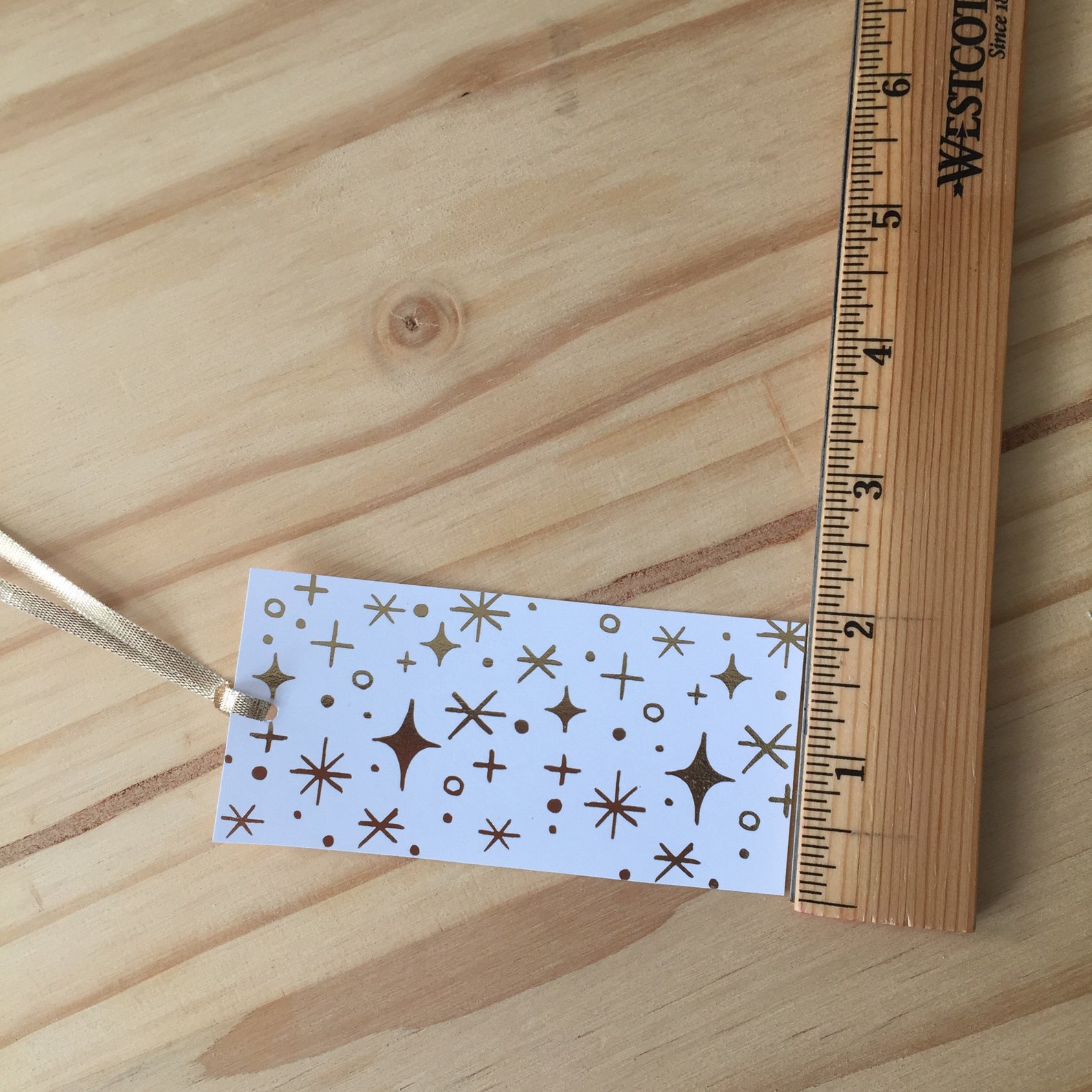 Christmas Gift Tags Holiday Favor Tags Gold stars tag 10 | Etsy