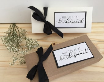 Bridesmaid Proposal Box: Personalized Bridal Party Gift