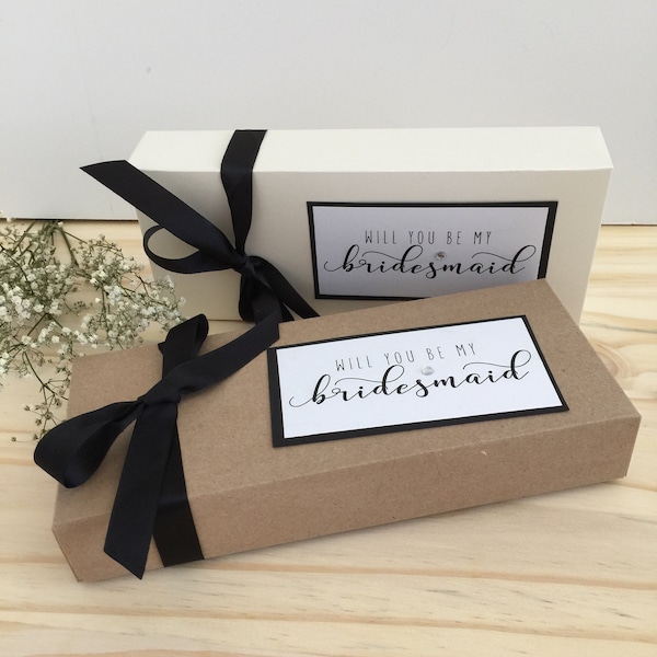 Bridesmaid Proposal, Will you be my Bridesmaid box, Bridesmaid Gift Box, Gift Box, Maid of Honor, Asking Bridesmaid, Bridal Party Gift Box