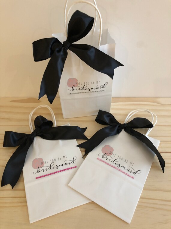 Will You Be My Bridesmaid Bag Gift Proposal Maid Of Honor Asking Bridal Party Box Will You Be My Bridesmaid Bag Gift Proposal Maid Of Honor Asking Bridal Party Box