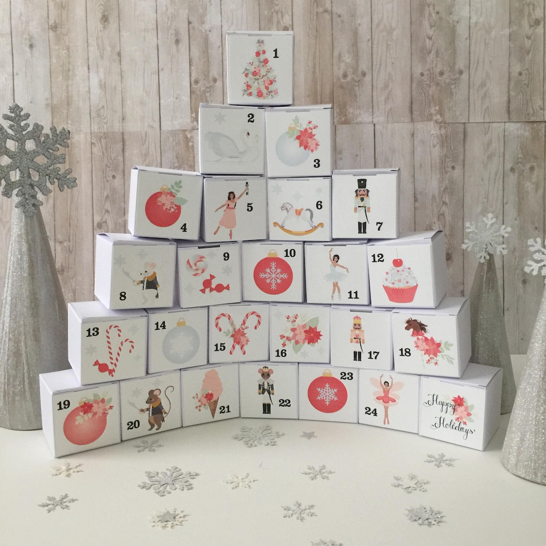 Advent Calendar Kit Advent Calendar Kit Christmas Favor Gift Boxes 25CT