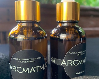 Natural Intimate Oil for Women & Men | Herbal Oil for Aftercare, Fresh Scent | Vegan | Balinese Ritual | AROMATMA 35ml