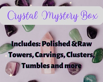 Discover the Magic of Crystals with Our Best-Selling Mystery Crystal Box Gift Set