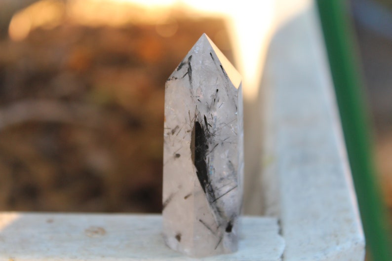 Tourmaline Quartz Point