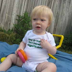 P-Value Baby Bodysuit image 3