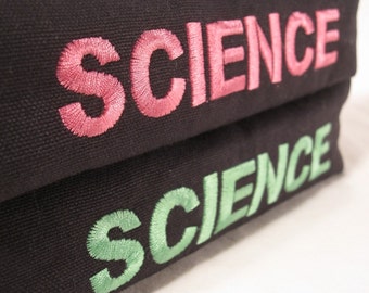 SCIENCE Zippered Pencil Pouch