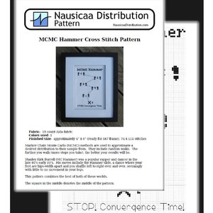 MCMC Hammer Cross-stitch Pattern image 2