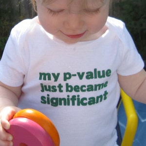 P-Value Baby Bodysuit image 1