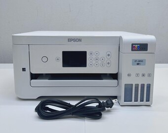 Epson Ecotank et-2850 wireless color all-in-one - Low page count ~100