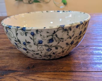 Ceramic floral bowl 21a