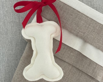 Dog Christmas Stocking Tag Pet Label Gift Ornament