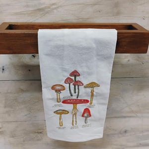 Rustic Hardwood Towel Bar - Handmade