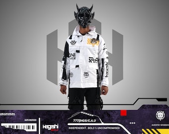 Giacca Cyberpunk Techwear - Moda tattica futuristica