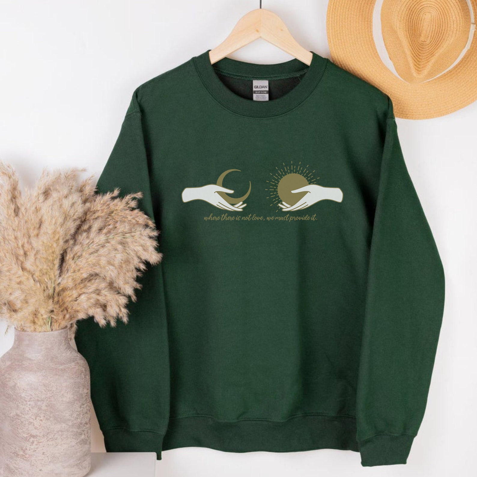 Discover Where There Is Not Love We Must Provide It Greta Van Fleet Josh Kiszka Sweatshirt