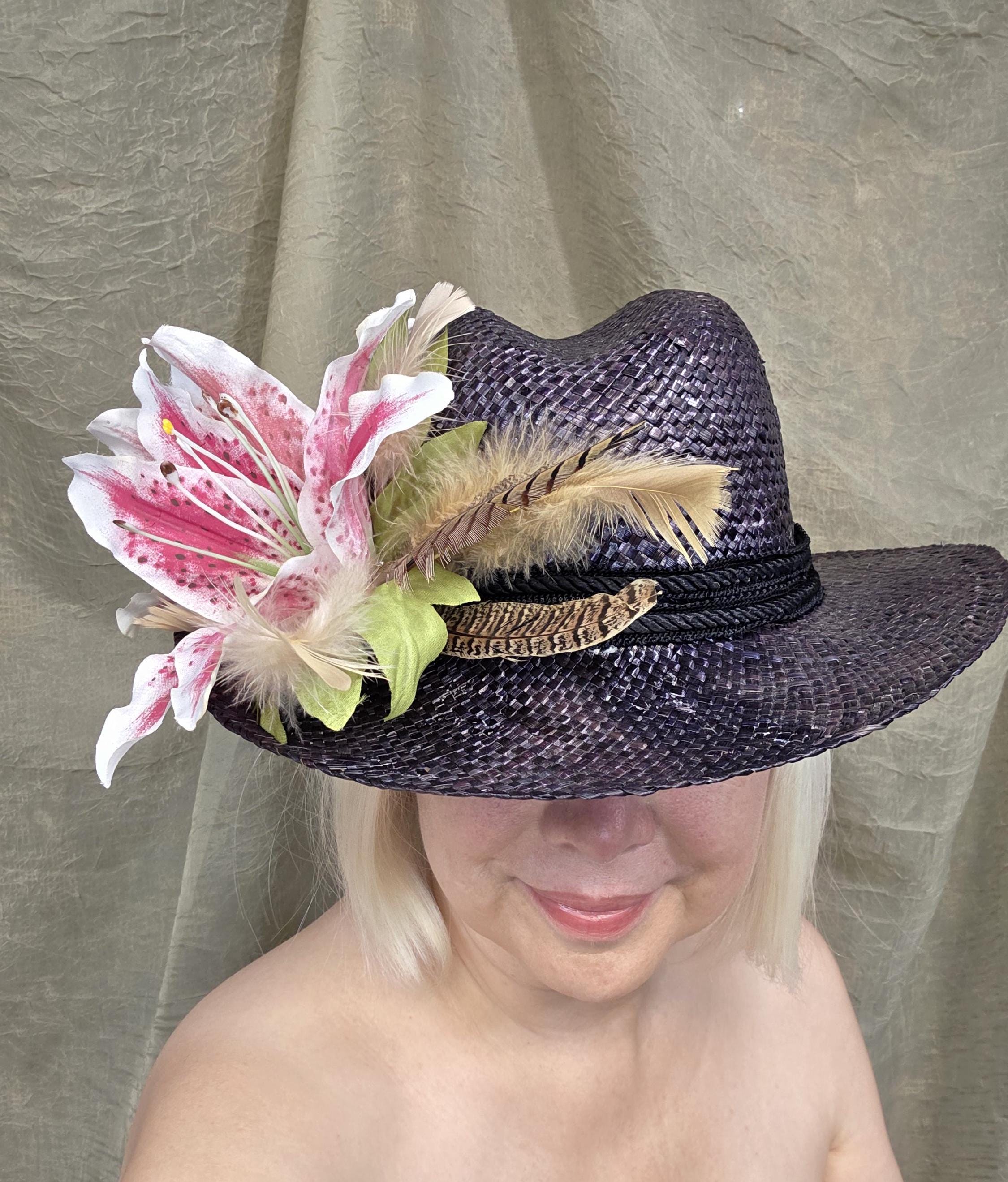 Christine A. Moore Design Wedding Church Kentucky Derby Royal Ascot Fascinator Winter Races Hat - Etsy main image 4