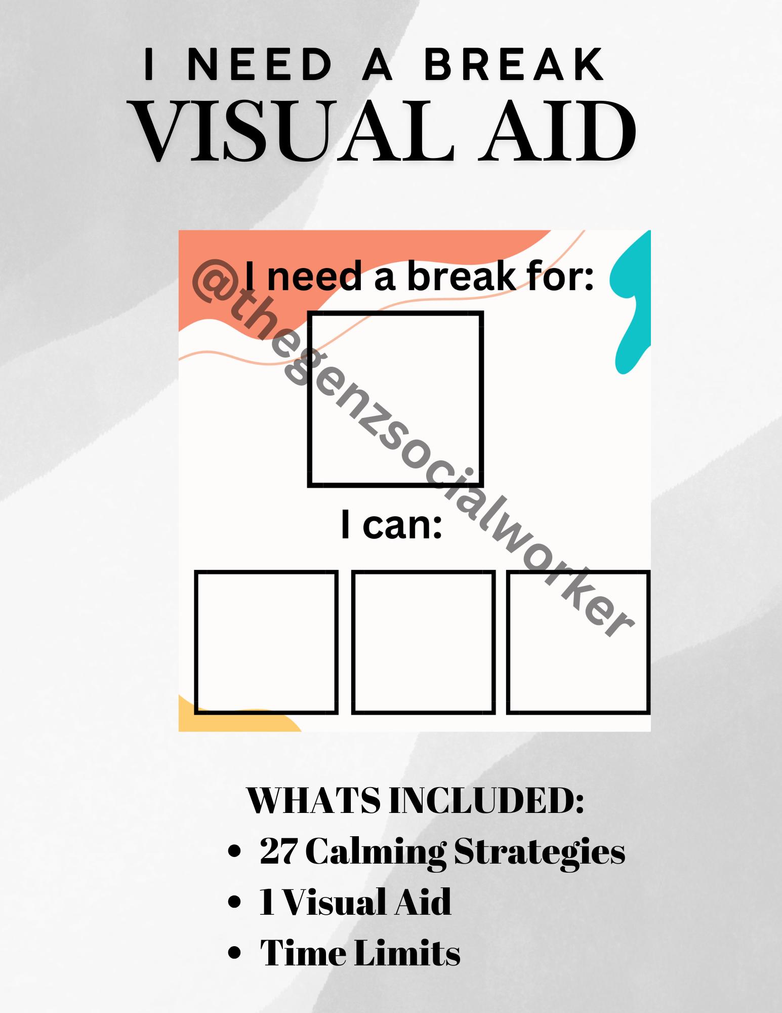 I Need to Take a Break