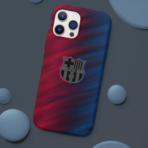 Robuste Handyhülle mit FC Barcelona Logo, Schutzhülle für iPhone und Samsung Galaxy, Fußball Fußball Geburtstagsgeschenk