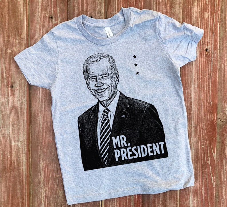 YOUTH SIZE Biden Tshirt, Mr.President Shirt, Biden Shirt, Biden Harris, President, Joe Tshirt image 1