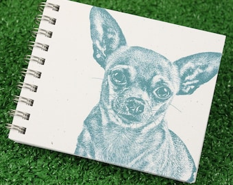 Chihuahua Mini Journal, Pocket Journal, Diary, Dog, Dog Journal