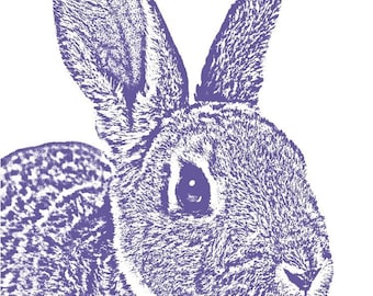 Bunny Rabbit - 5x7 Signed Art Print