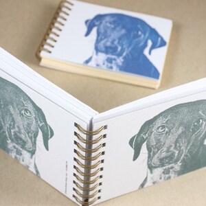 Mini Journal Little Blue Dog image 2