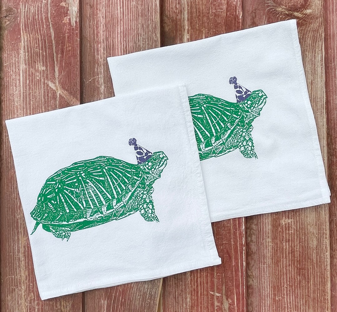 Turtle Birthday Napkins Turtle Napkins Turtle Birthday Etsy